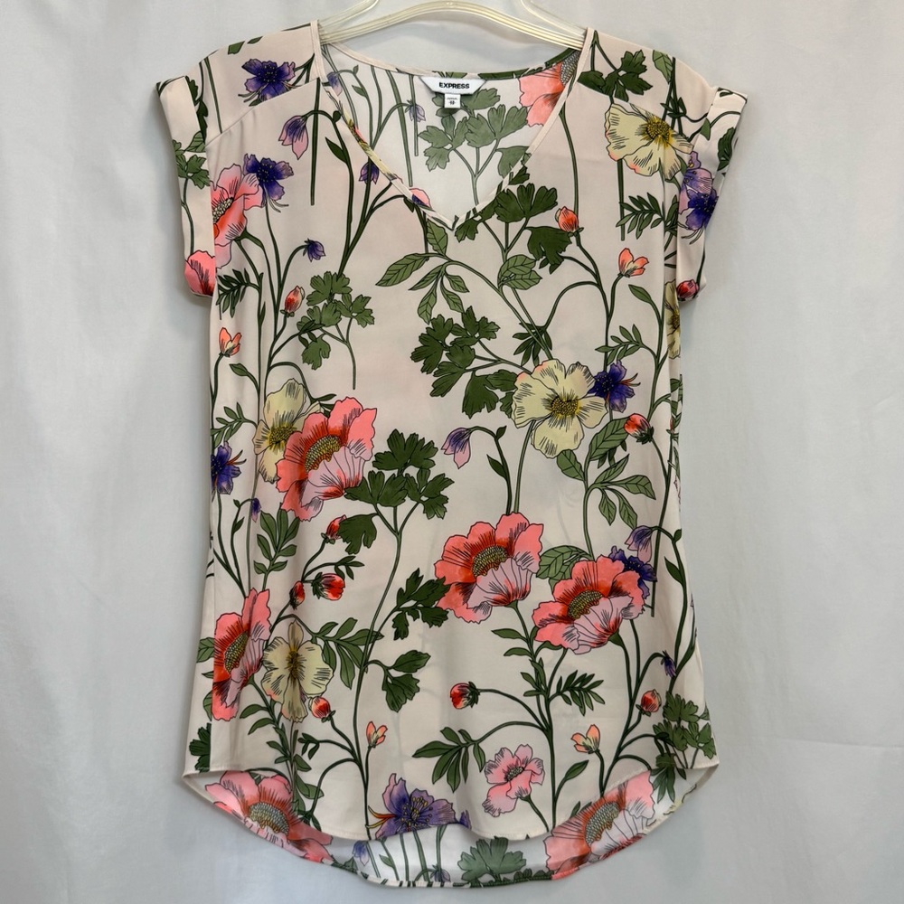 Express Floral Gramercy Tee